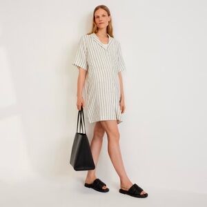 Everlane Linen Workwear Dress